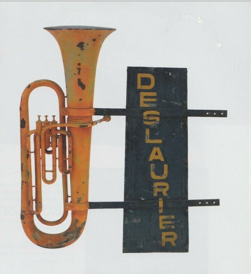 Musical Instrument Shop Sign From France