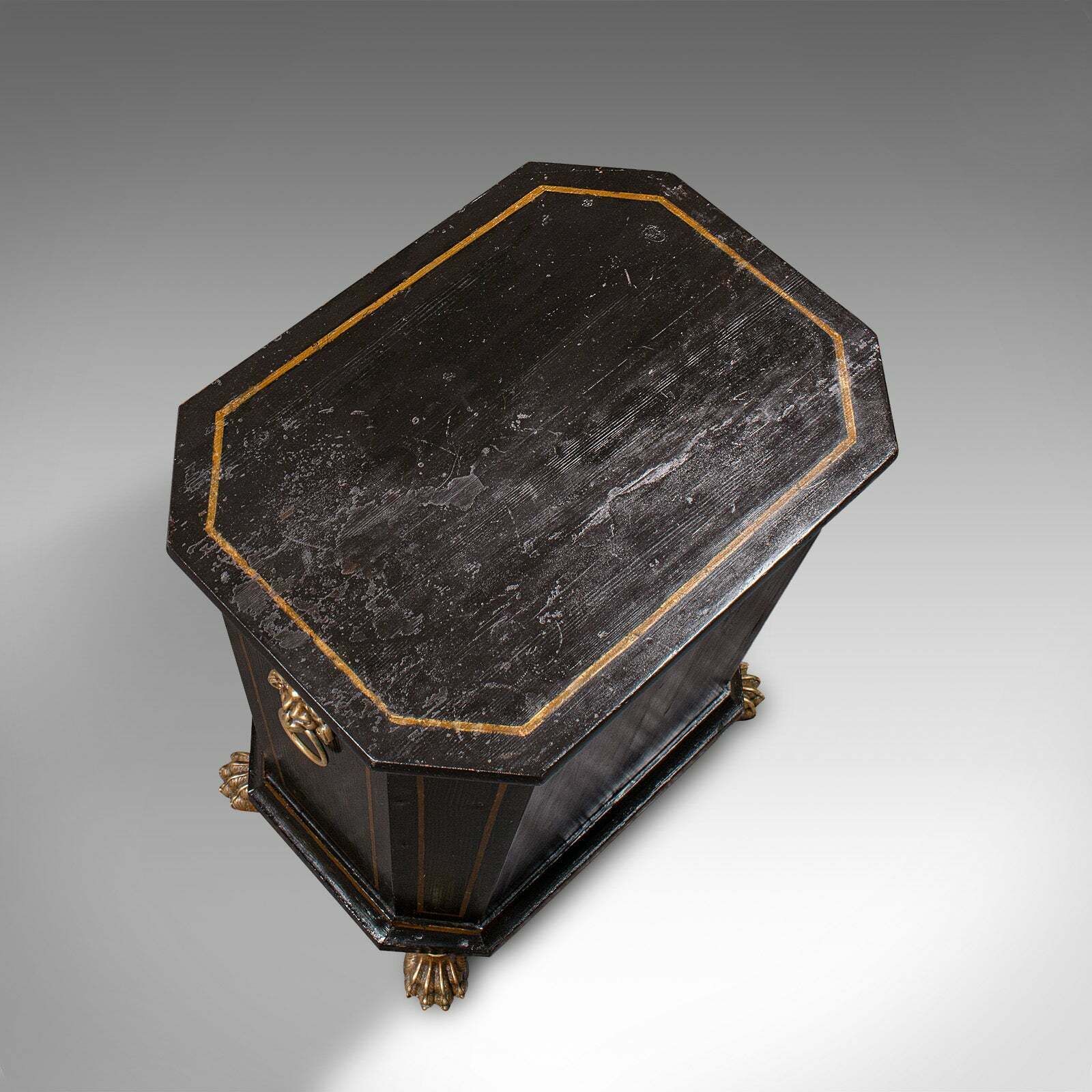 Antique Fireside Store, English Pine, Log, Coal Bin, Aesthetic Period, Victorian photo buy