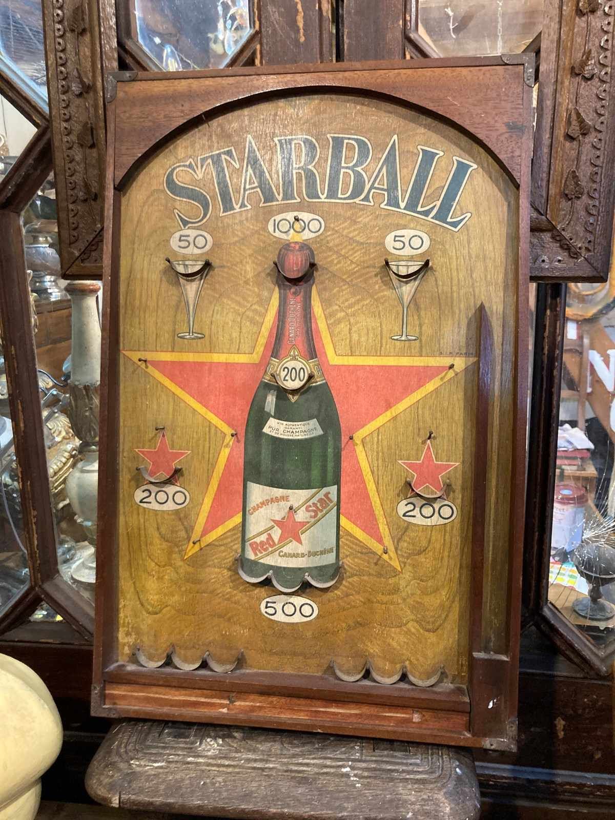 Starball' Bagatelle Bar Game From France photo furniture