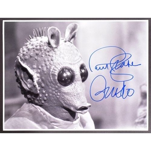Star Wars  Paul Blake (Greedo)   Large Format Black And White Photograph