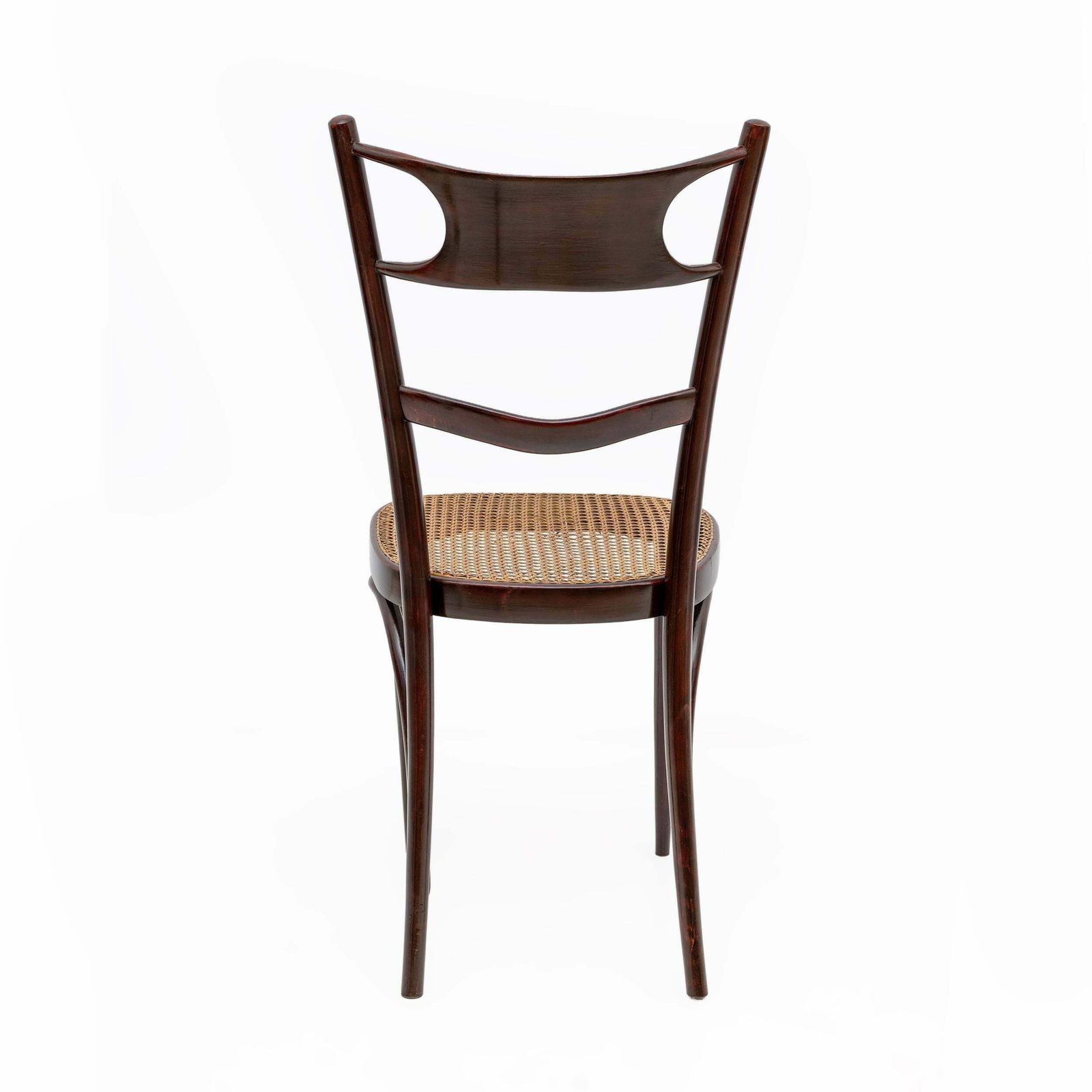 photo for sale Set Six Early 20th Century Neapolitan Bent Beech Thonet Chairs Sautto & Liberale