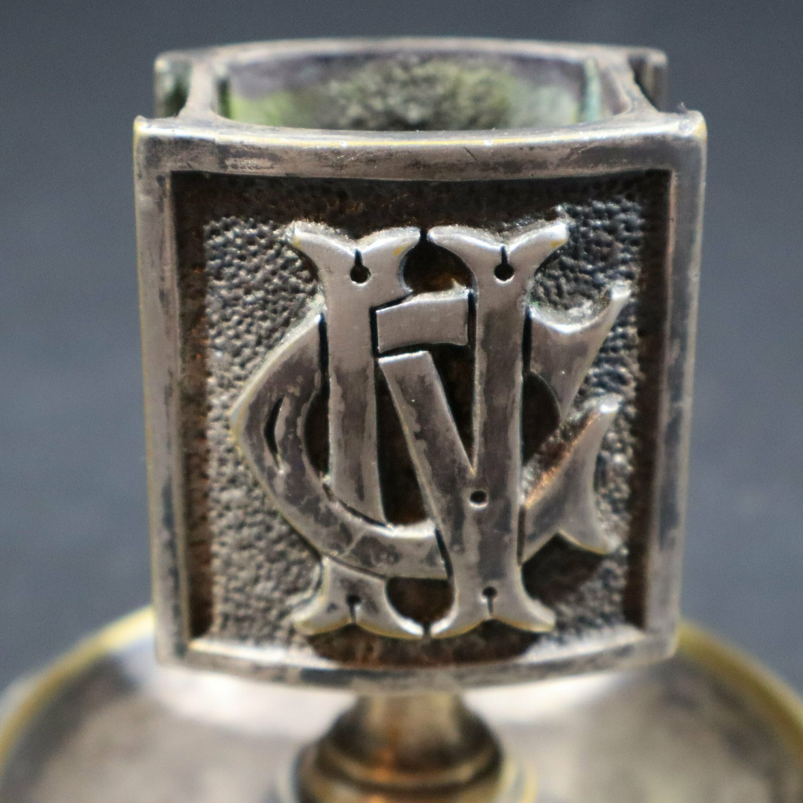 Antique French Bronze Match Striker And Holder Café Napoleon Ashtray photo Home Decor