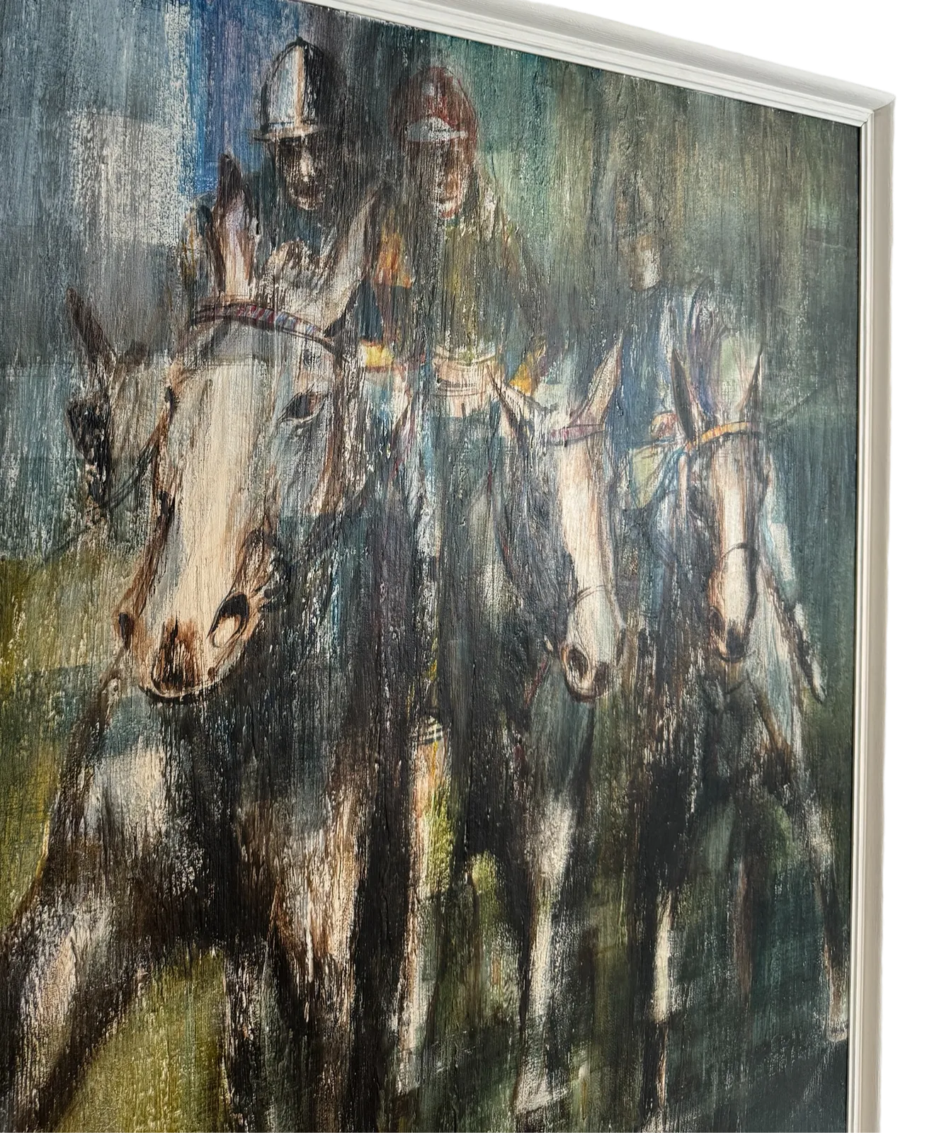 Horse Racers | Framed Art Style Print By Ten Nyer photo furniture