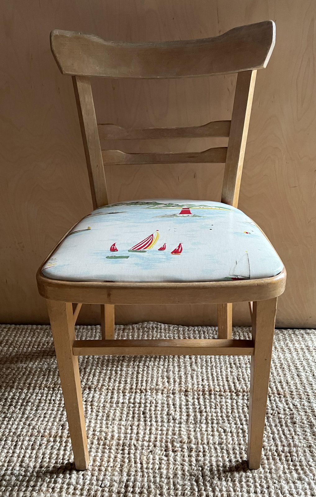 Mid Century 1960'w Kitchen Dining Chairs With Kath Kidtson Fabric photo furniture