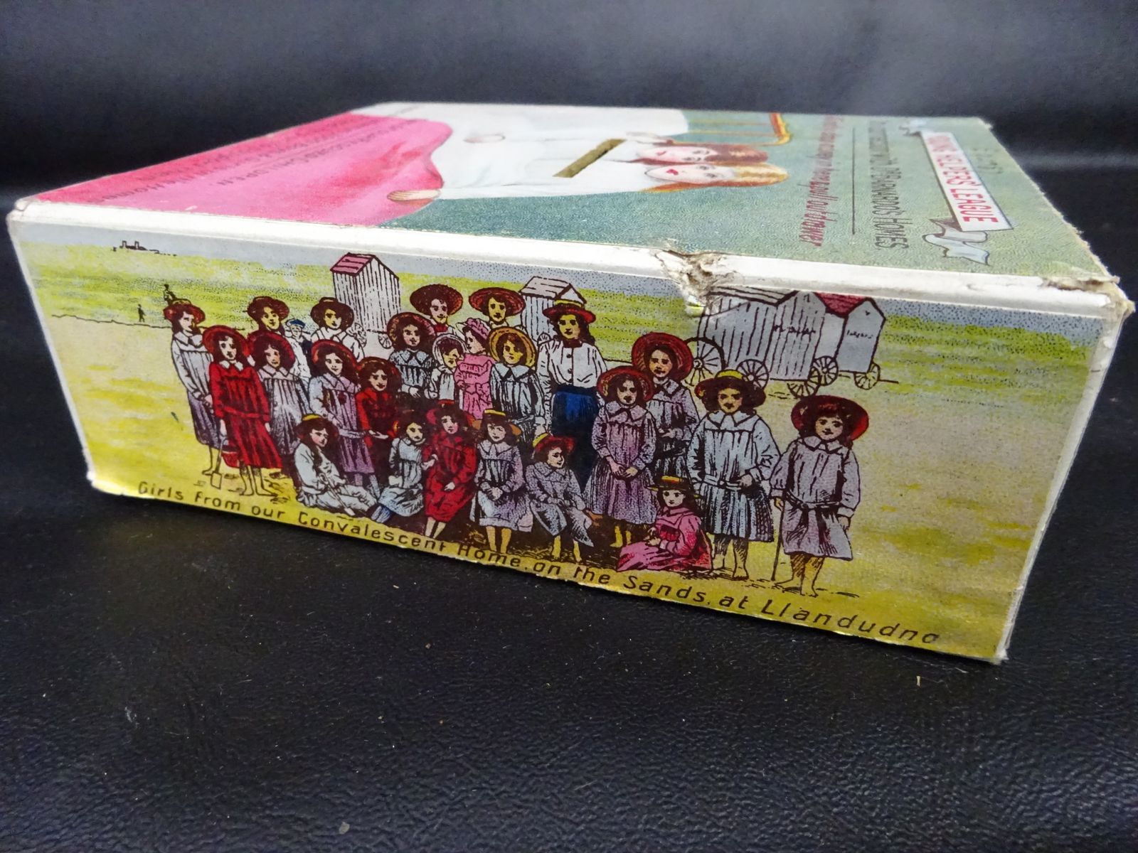 Rare Early 20thc Young Helpers' League DR Barnardo's Charity Money Box Bank photo for sale