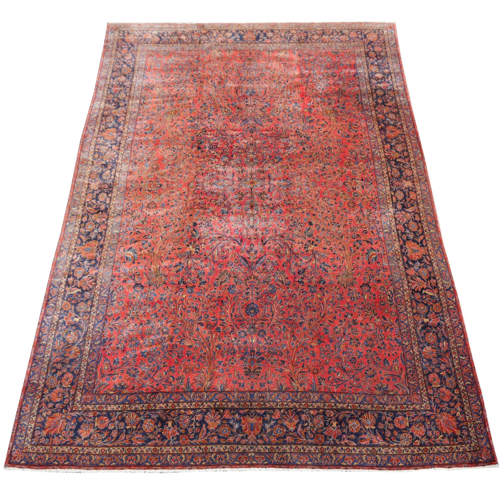 Antique Rug Manchester Wool 15 X 10 Ft 470 X 300 Cm