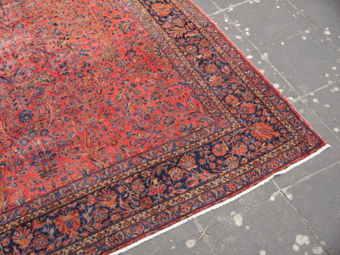 Antique Rug Manchester Wool 15 X 10 Ft 470 X 300 Cm photo Textiles