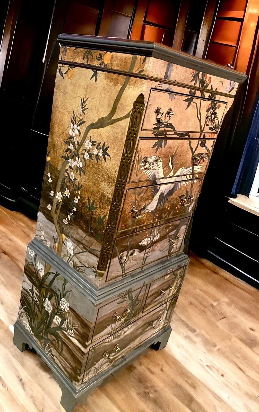 Oriental Chest Of Drawers, 1950s photo buy