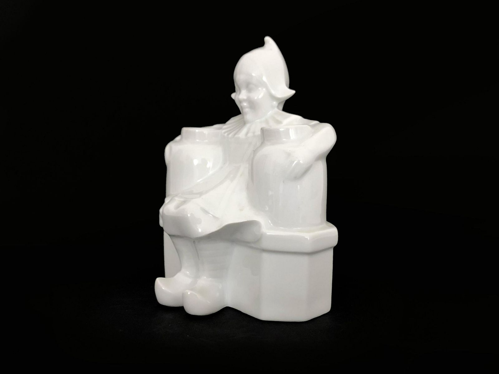Art Deco Night Light In Limoges Porcelain "Armand Godard" photo furniture