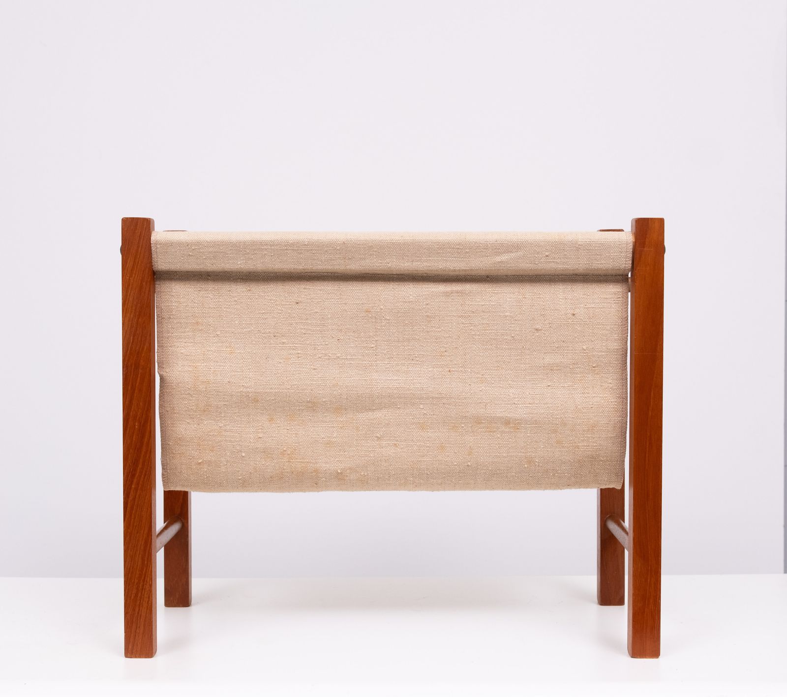 Scandinavian Teak Magazine Rack 1960s photo Home Decor