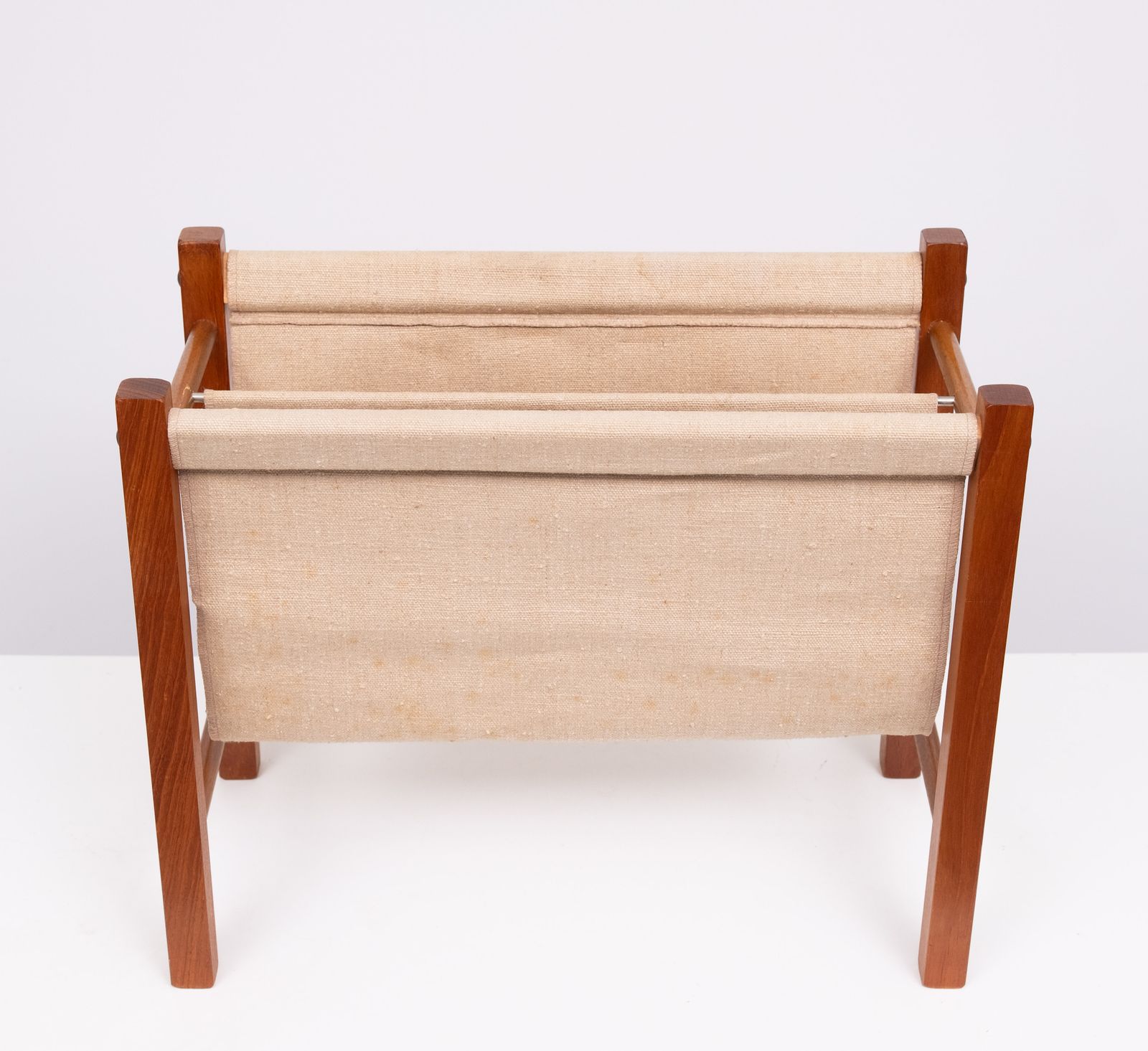 Scandinavian Teak Magazine Rack 1960s photo buy