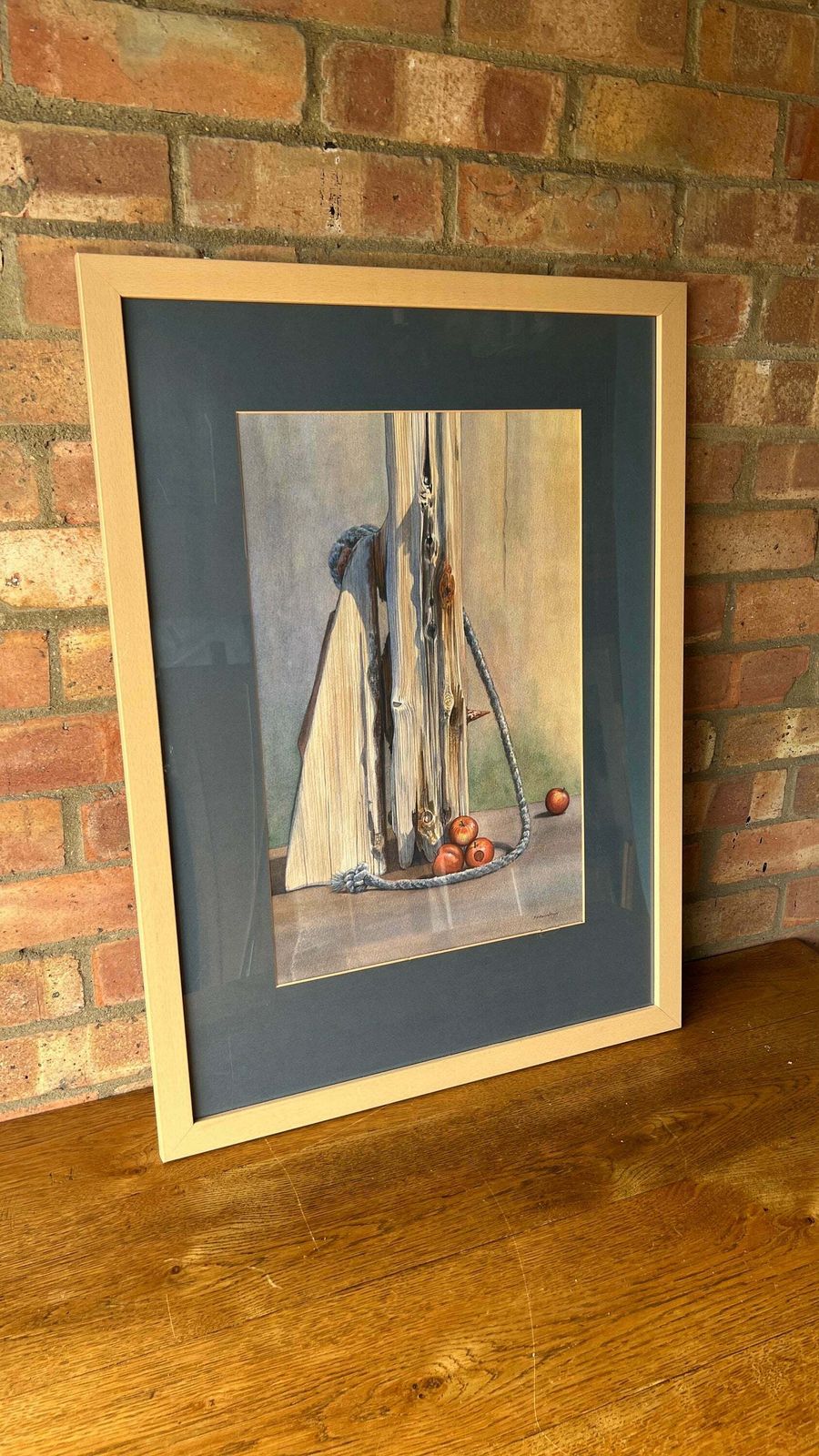 photo for sale Large Original And Well Executed Still Life Watercolour Painting