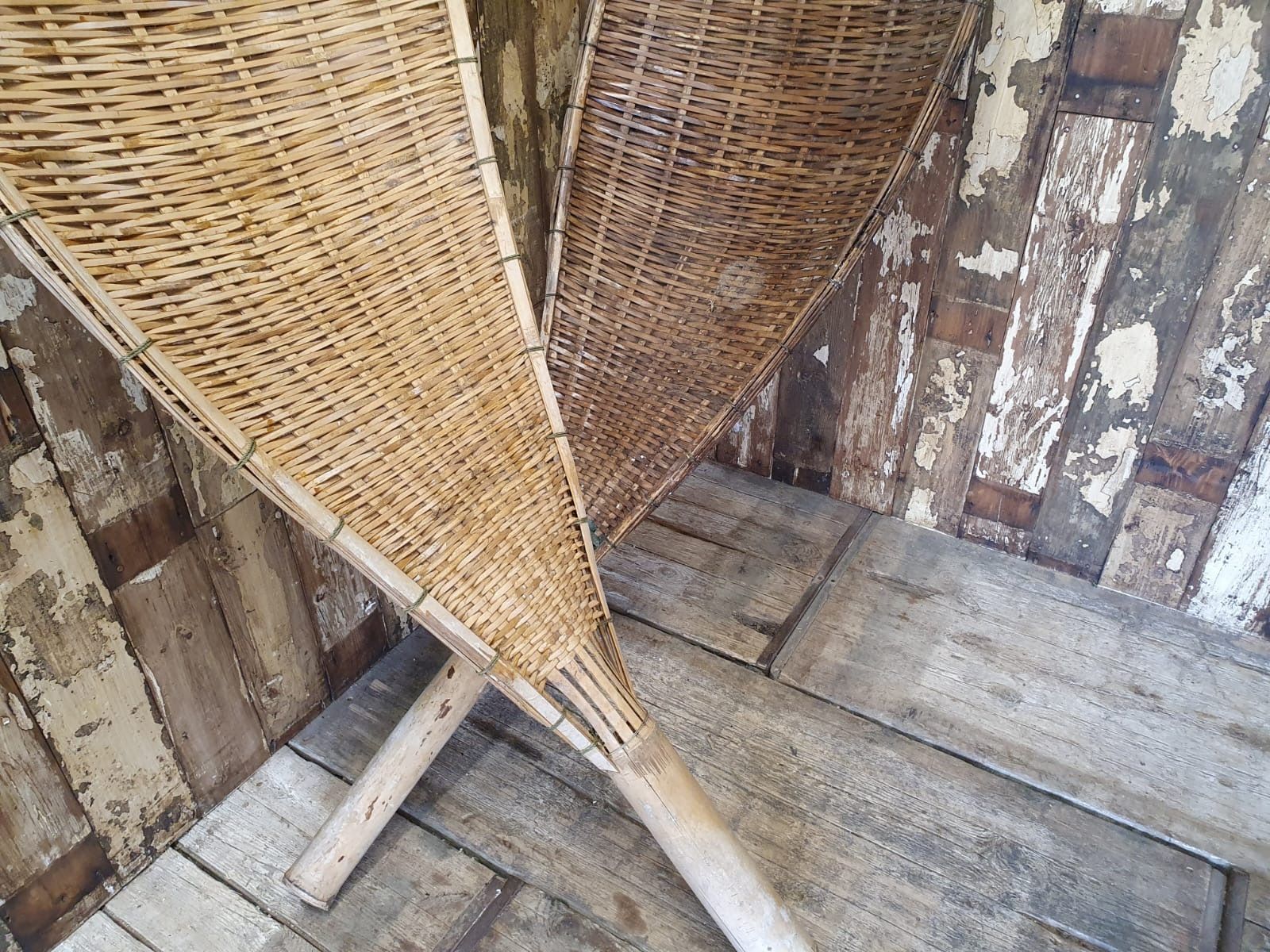 photo vintage Indonesian Fruit Dryers