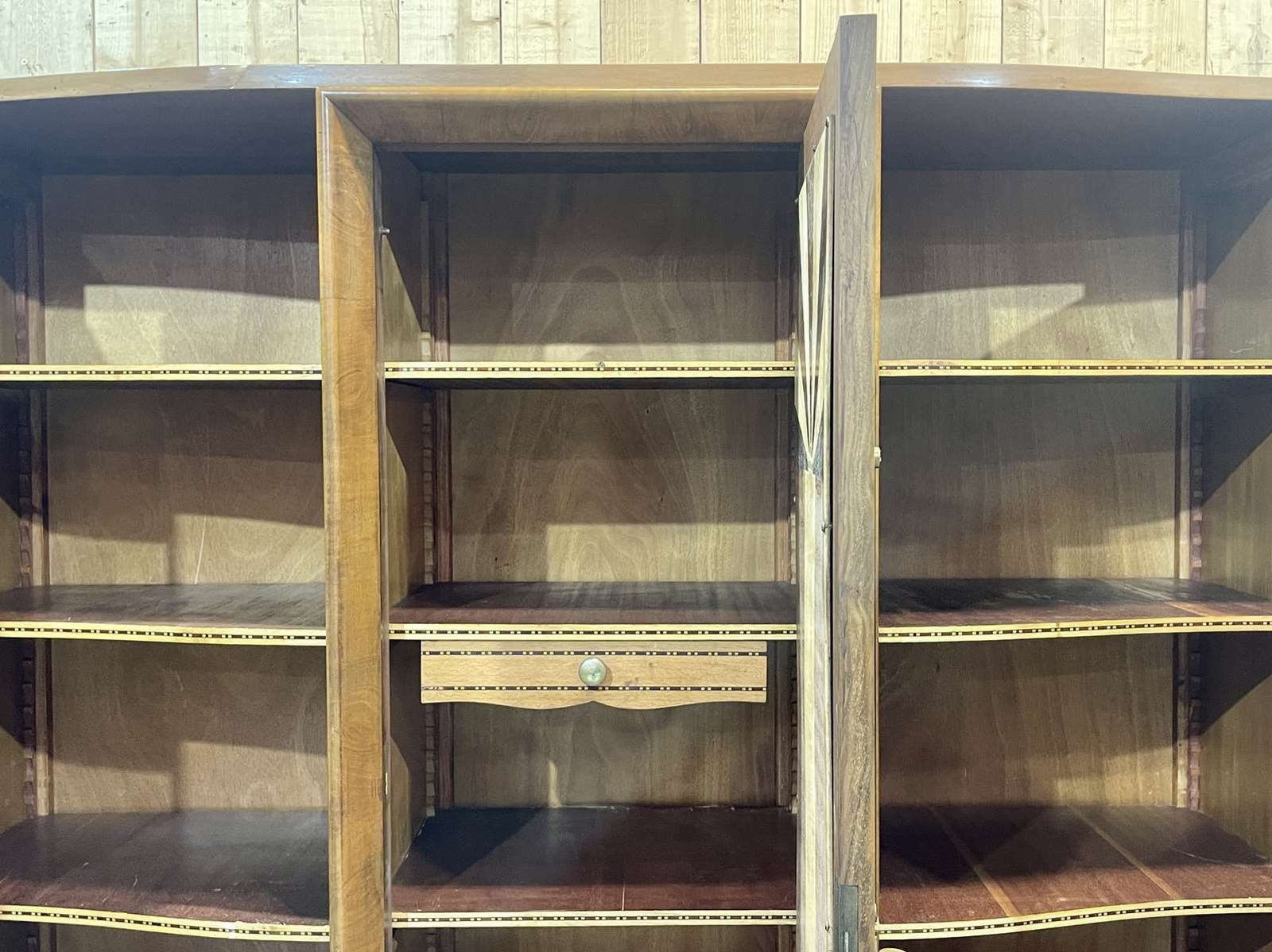 photo buy Art Deco Wardrobe In Walnut, 1930s