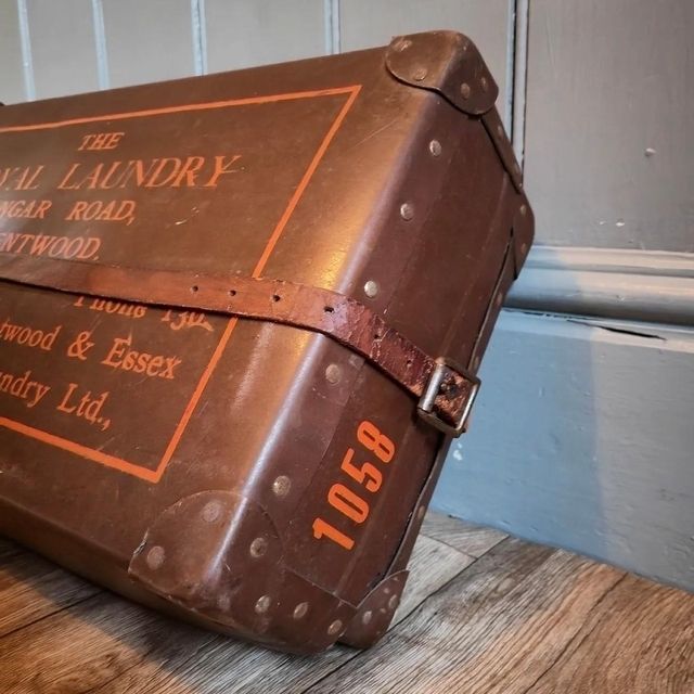 Advertising Laundry Case, 1910s photo for sale