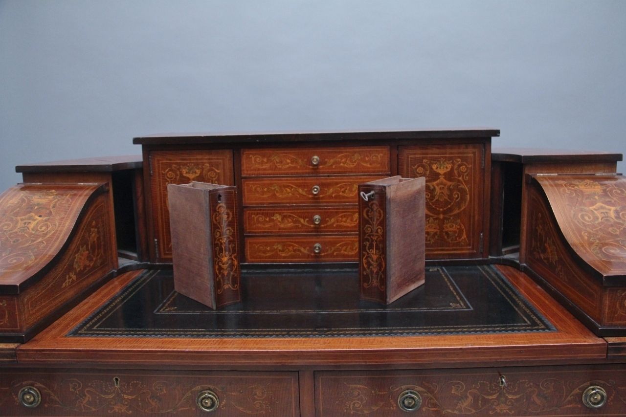 15500.0 Pair Of Early 20th Century Mahogany Carlton House Desk’s photo