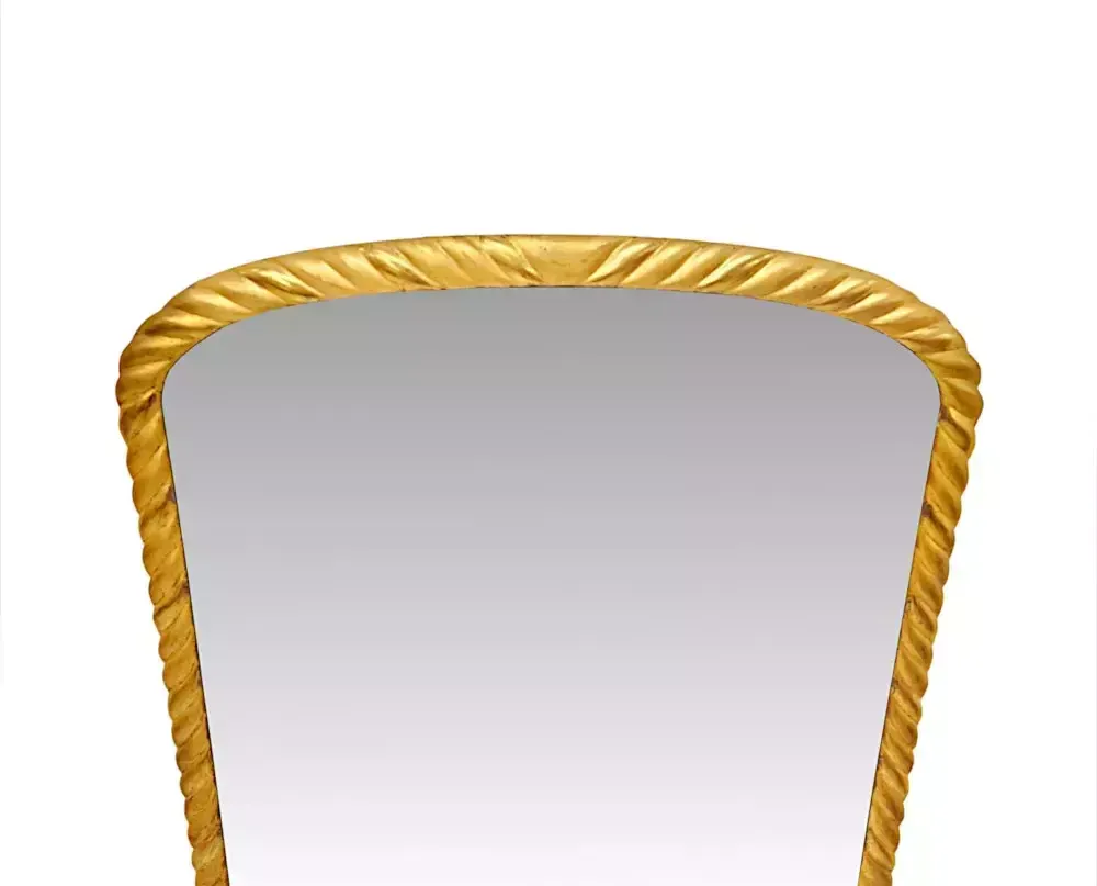 A Fabulous 19th Century Elegant Giltwood Archtop Overmantel Mirror photo furniture