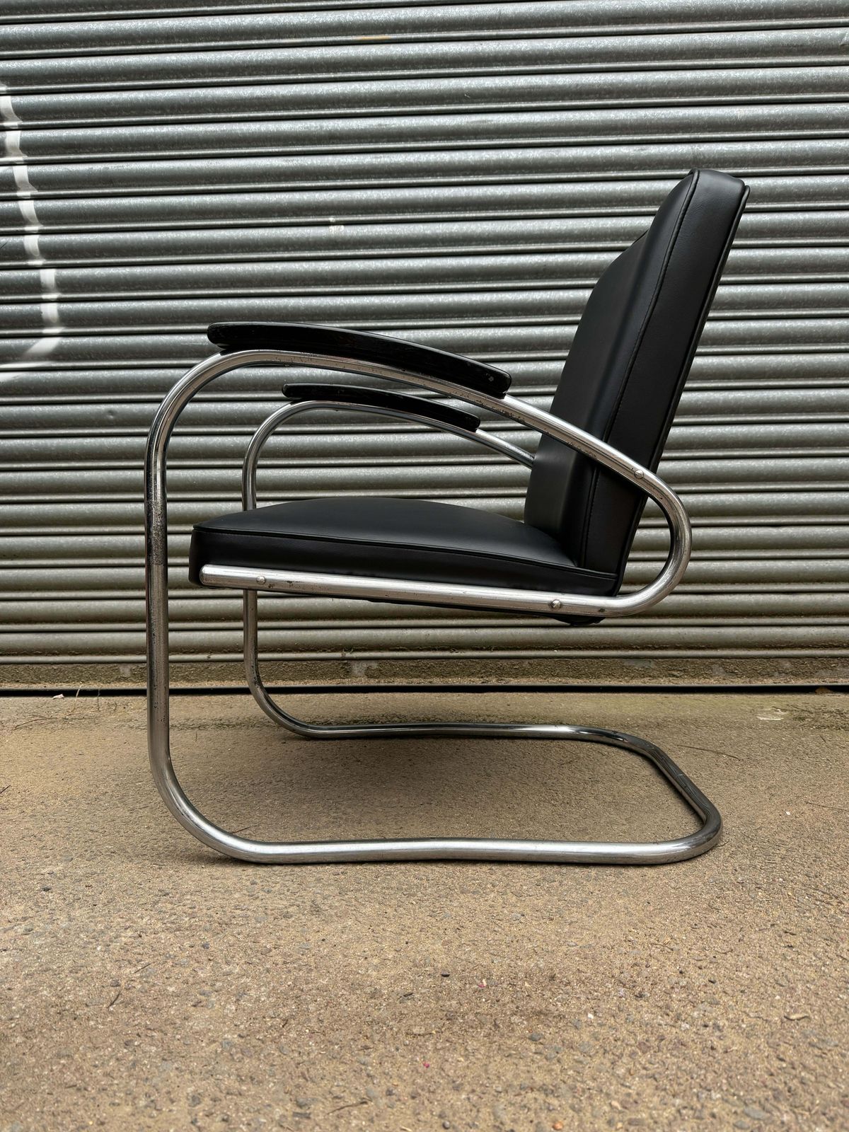 1930s Bauhaus Tubular Steel Arm Chair By Mauser Werke Waldeck Model Rs7 photo furniture