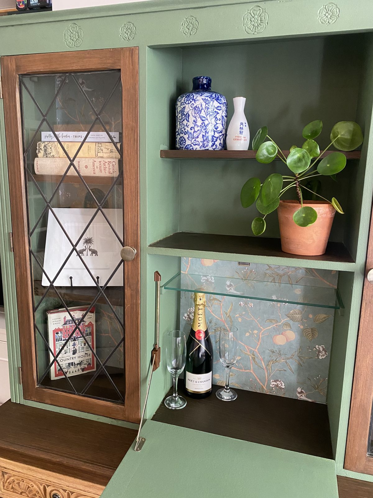 photo furniture Unique Upcycled Hardwood English Farmhouse Cabinet