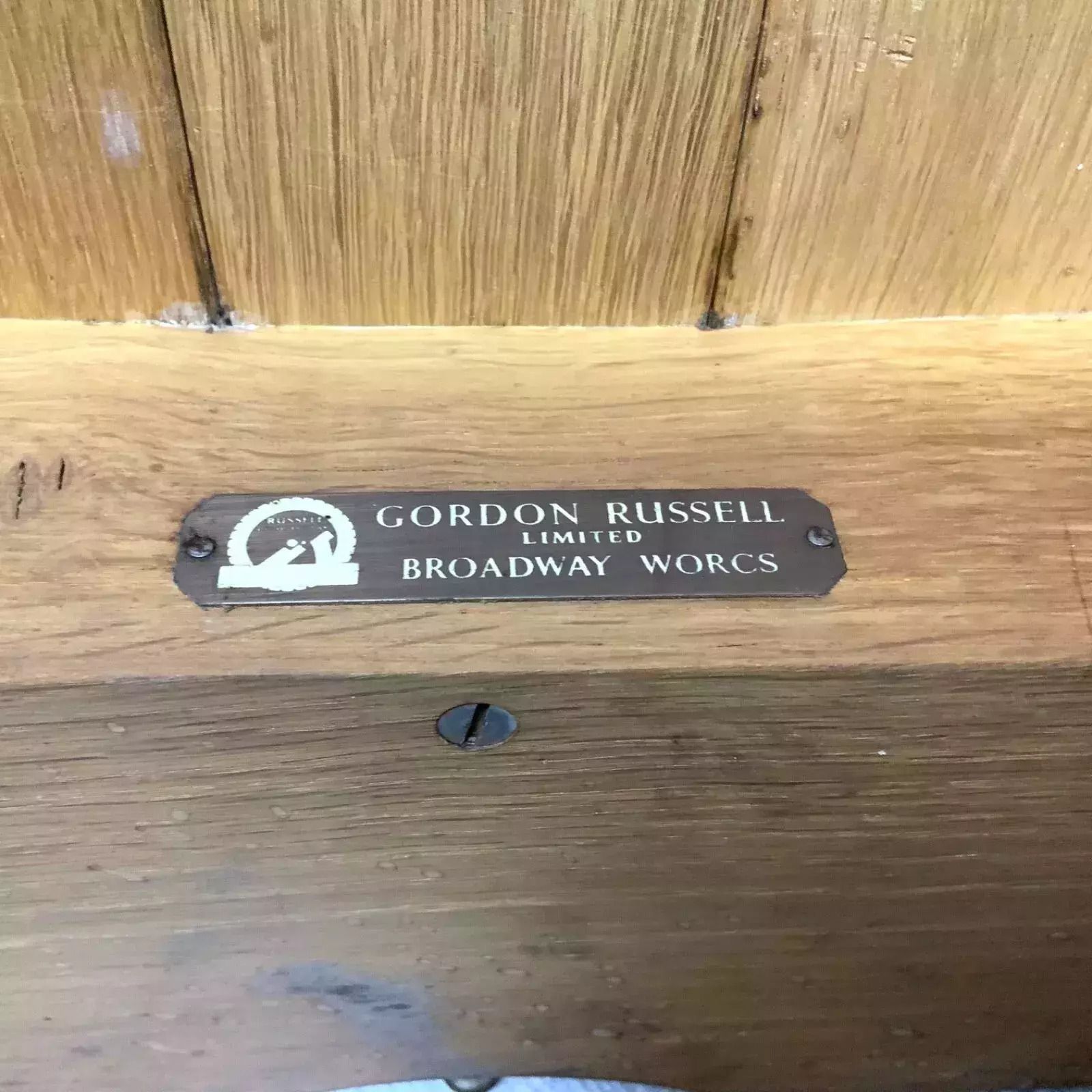 photo for sale 1 X Arts & Crafts Gordon Russell Oak Stacking Dining Chair From Coventry Cathedral