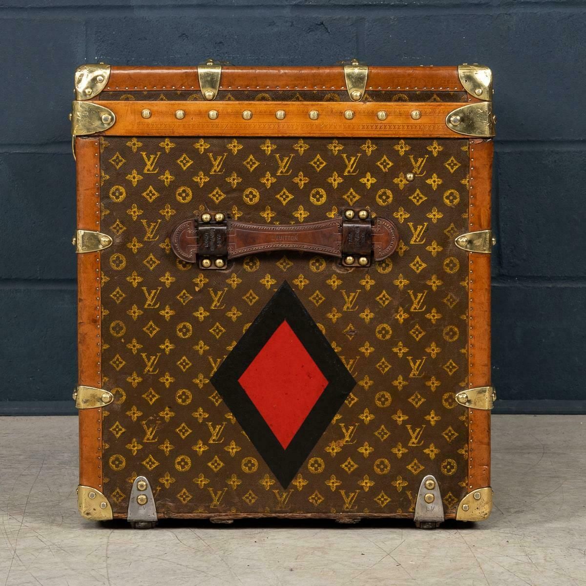 20th Century Louis Vuitton Trunk In Monogram Canvas, Made In France C.1930 photo for sale