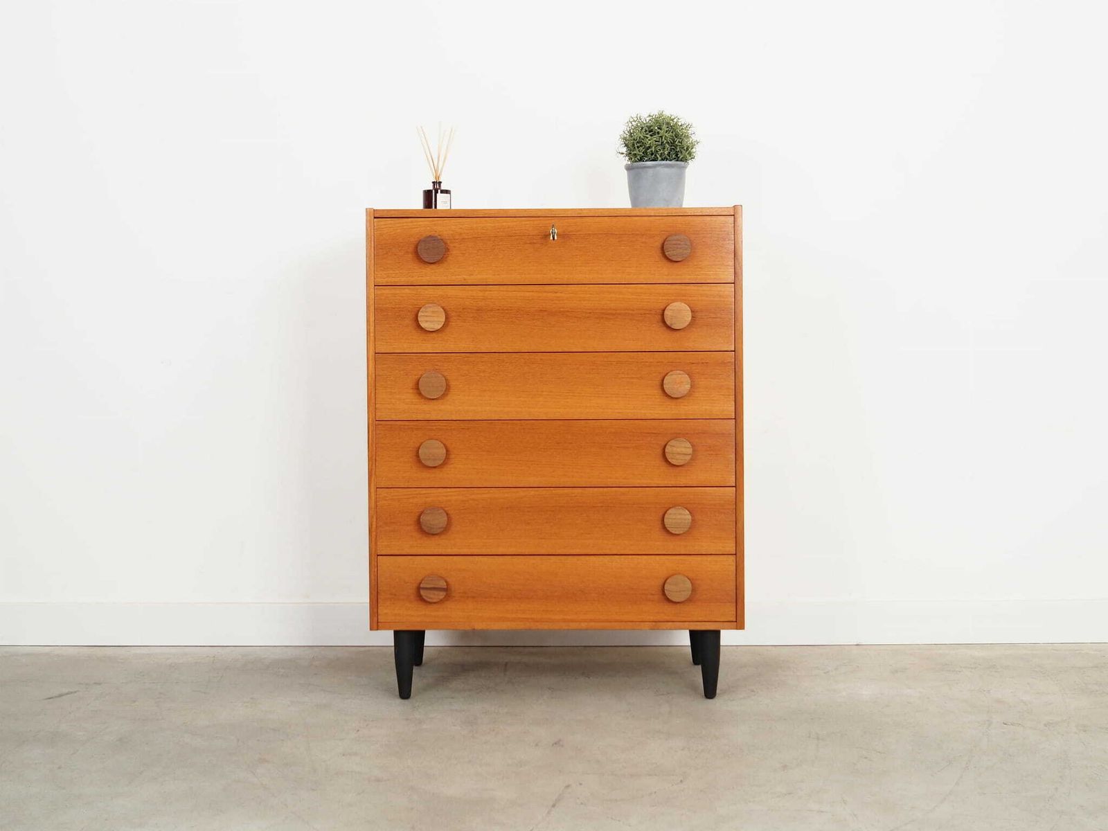 Teak Chest Of Drawers, Danish Design, 1960s, Production: Denmark photo furniture