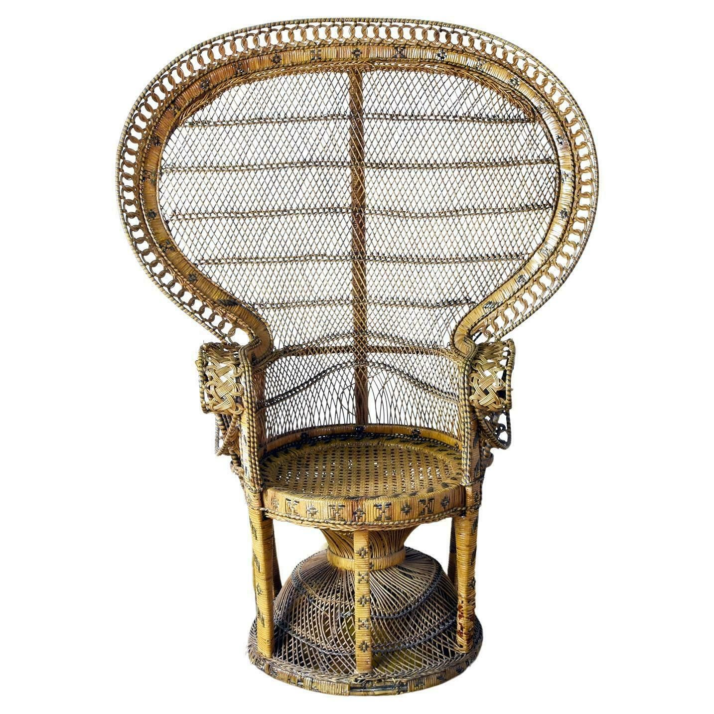 Peacock Armchair Emanuelle 1970s