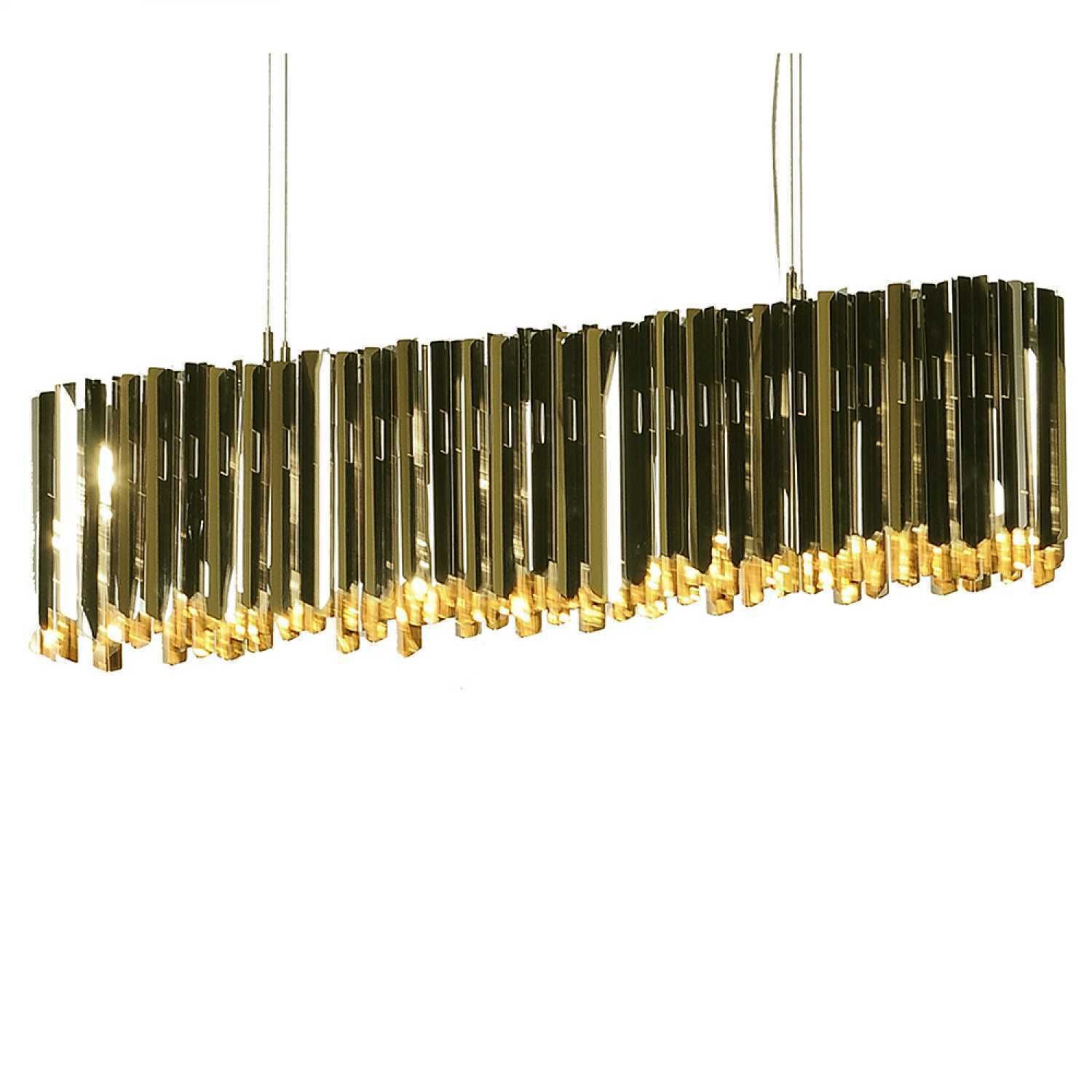 Innermost Facet Lozenge Pendant Brass Finish Stainless Steel By Tom Kirk