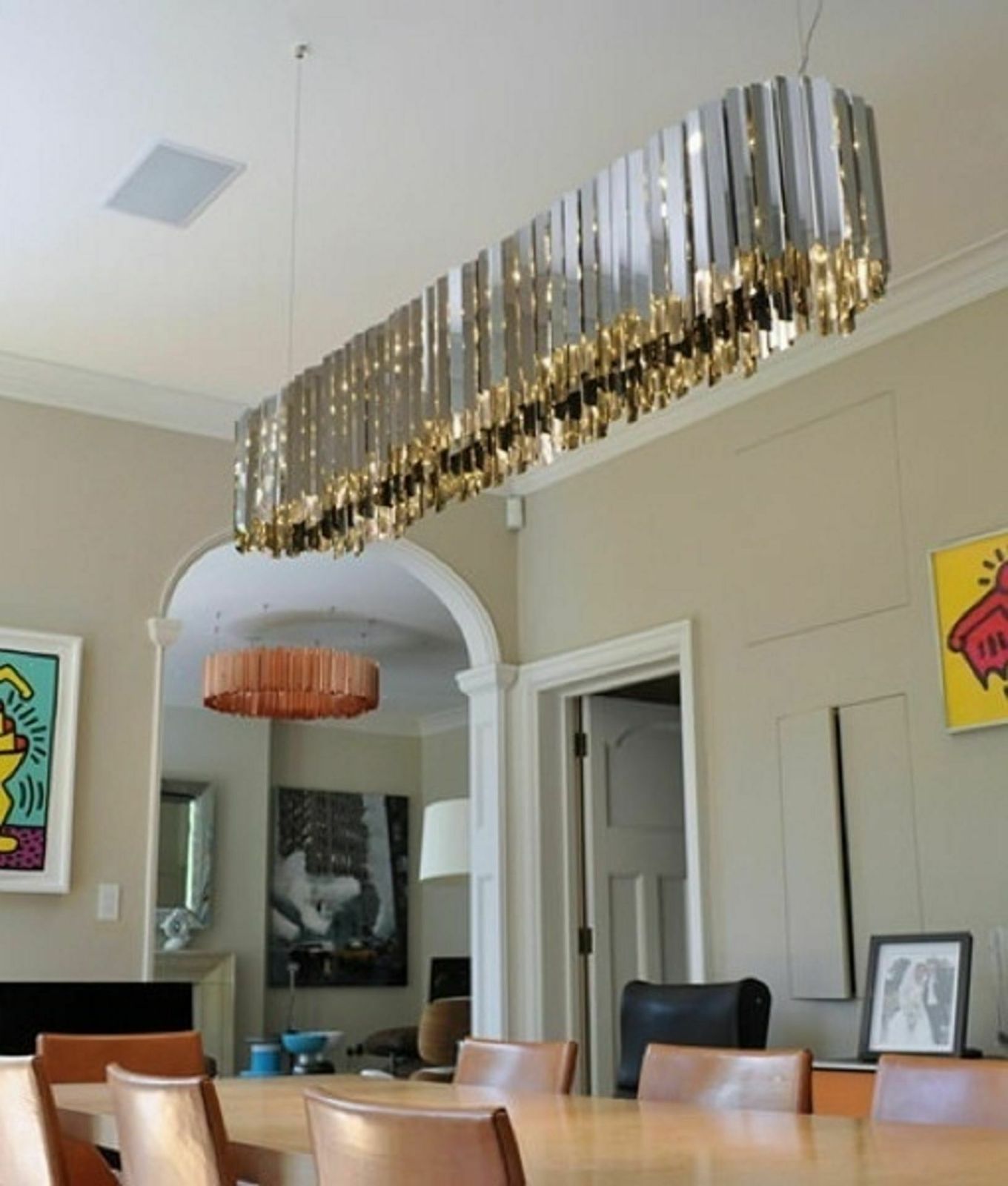 Innermost Facet Lozenge Pendant Brass Finish Stainless Steel By Tom Kirk photo buy