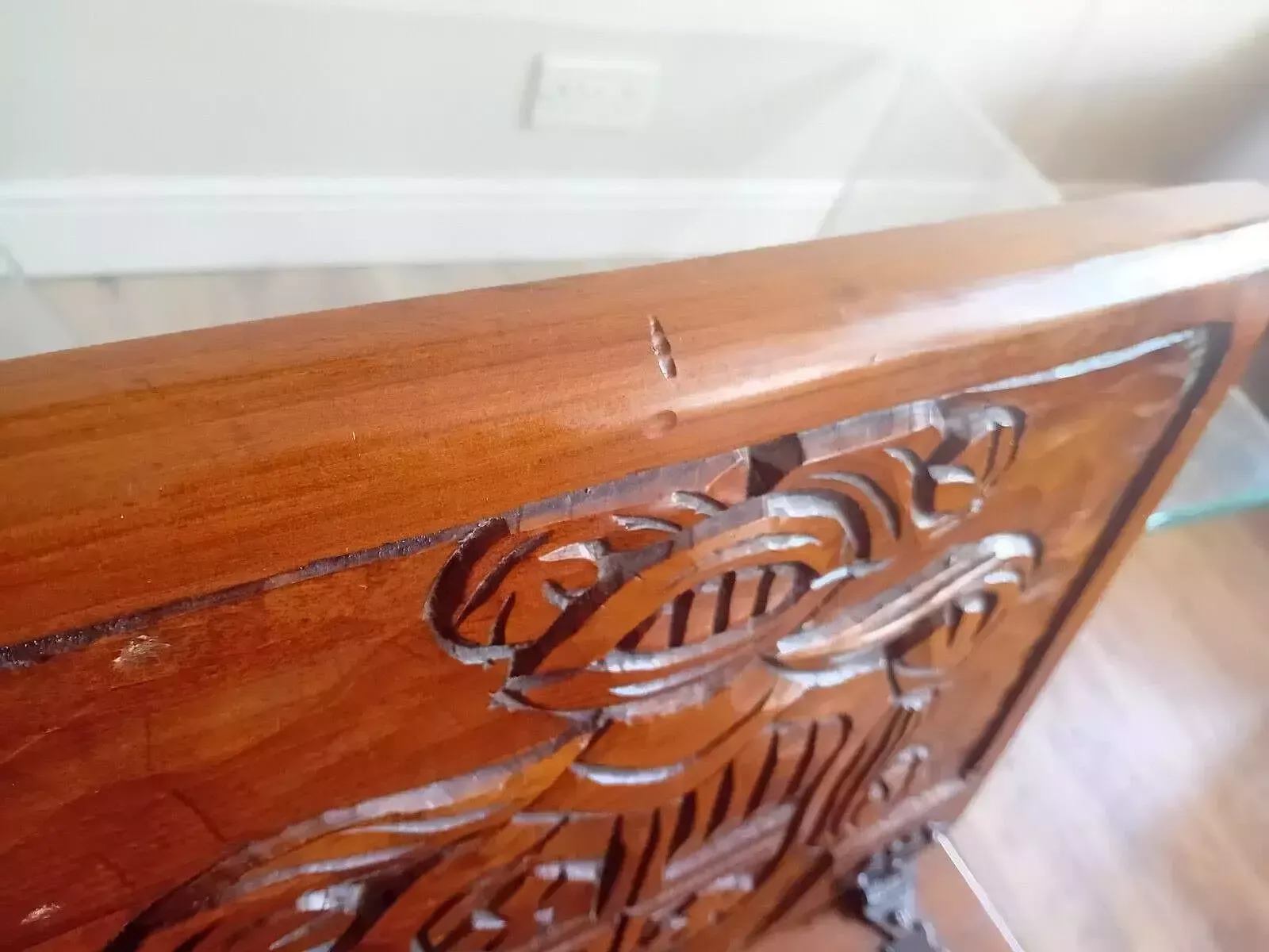 photo vinterior Super Pair Of Mid Century French/Spanish Carved Oak Metamorphic Seats/Tables