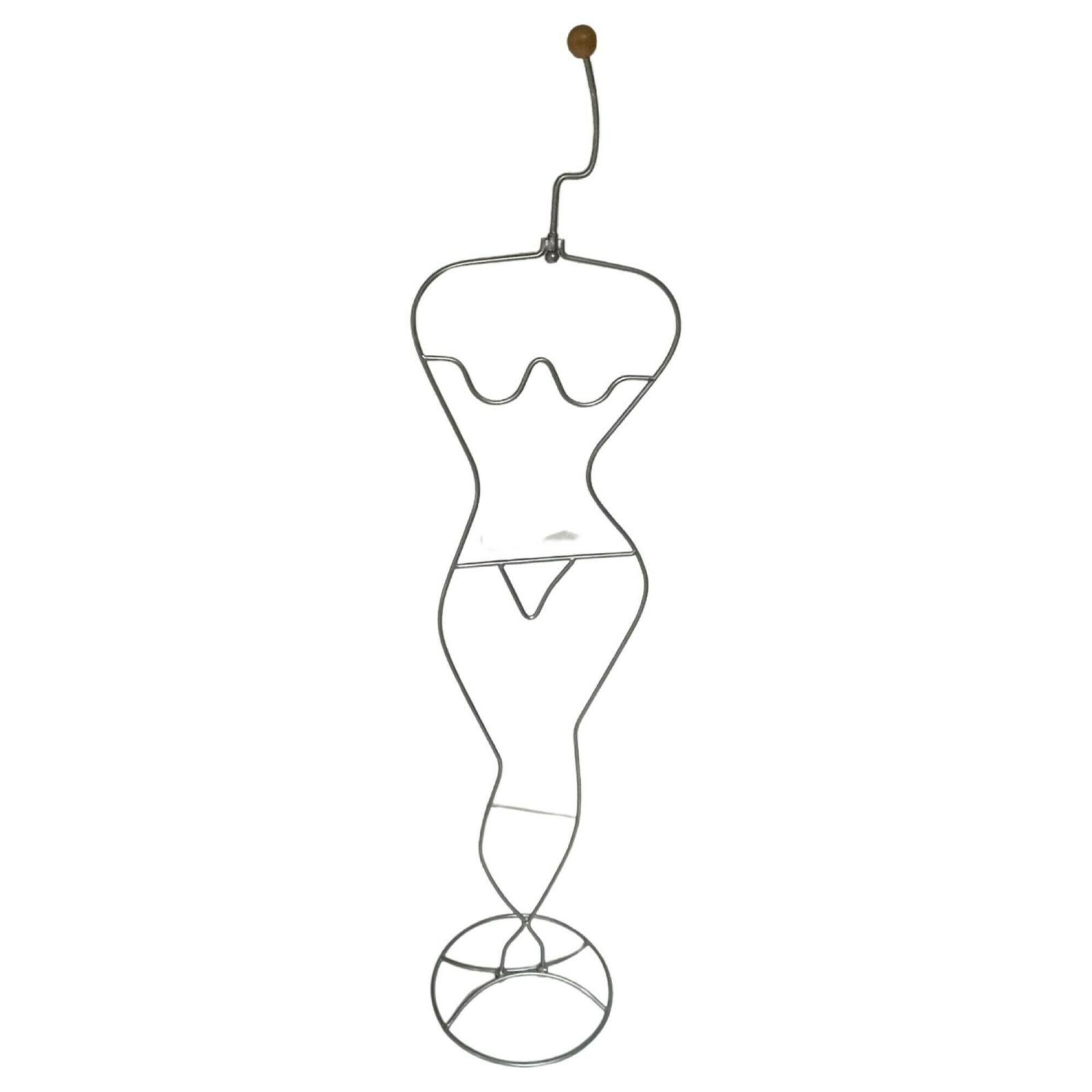 Memphis Style / Postmodern Design   Dressboy / Valet Stand   Ehlén Johansson For Ikea   Female   Silver photo furniture