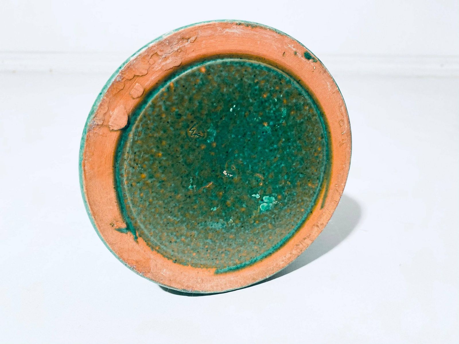 photo furniture Wilhelm Kagel Green Studio Ceramic Pitcher Vase Jug / West German Pottery / Vintage 1960s