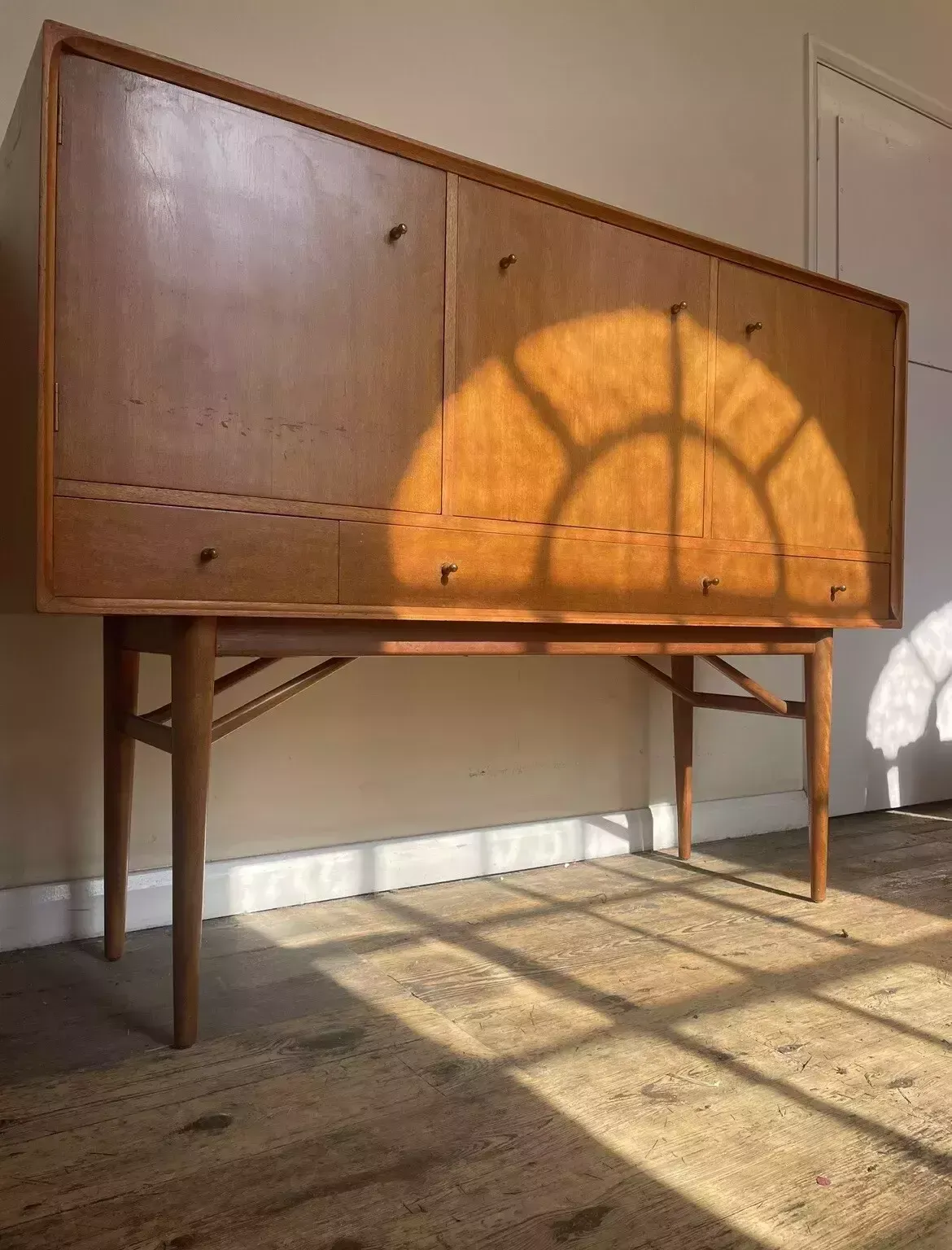 Retro Vintage Sideboard Teak Danish 1950s 60s Heals Rare Design Robin Day Era