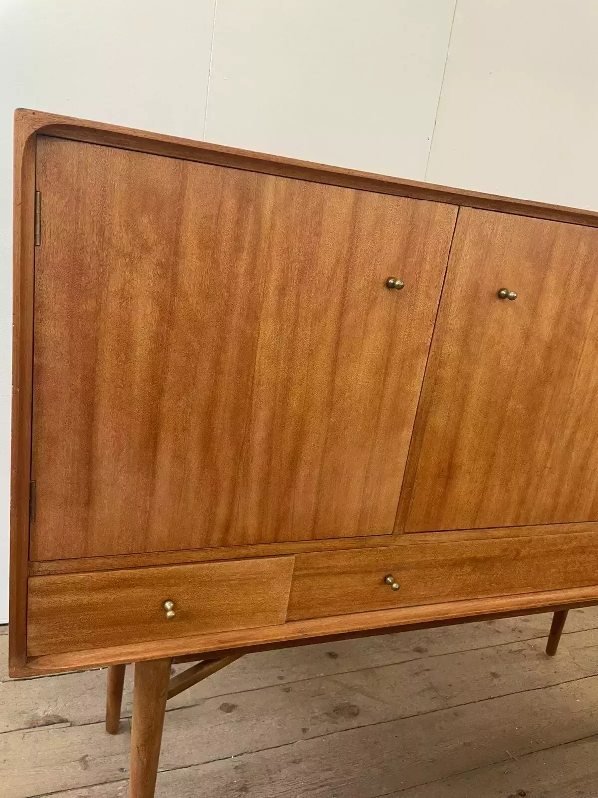 Retro Vintage Sideboard Teak Danish 1950s 60s Heals Rare Design Robin Day Era photo 1250.0