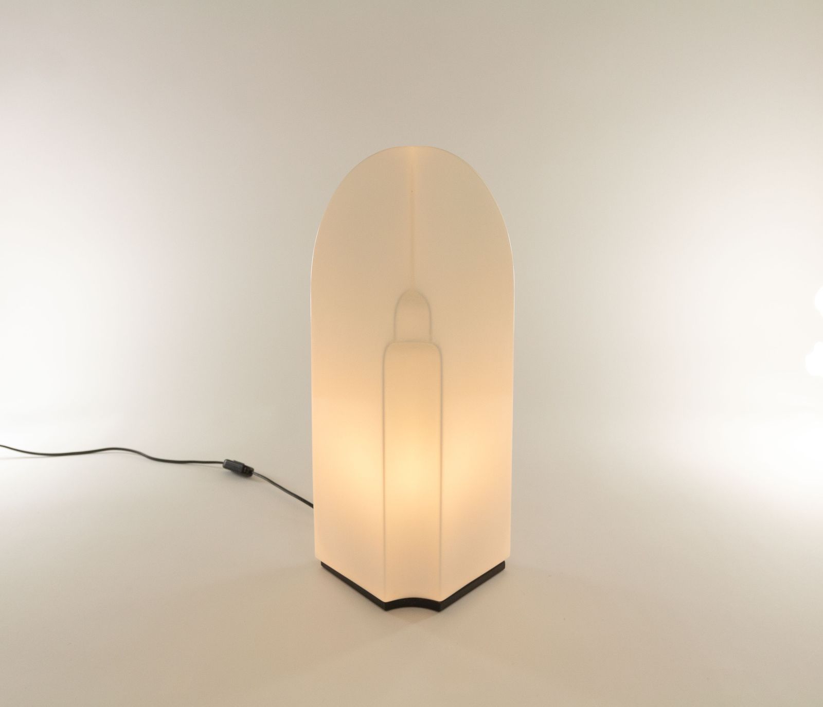Large Tiki Table Lamp By Kazuhide Takahama For Leucos, 1980s