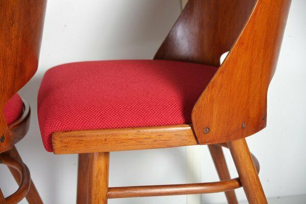 photo furniture Dining Chairs By Oswald Heardtl For Ton, Set Of 4