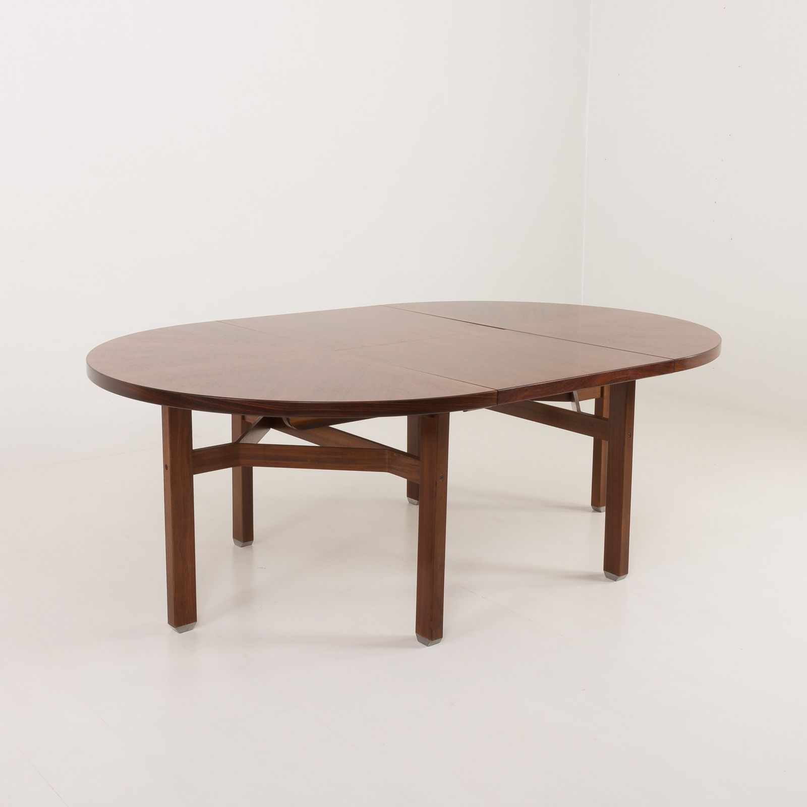 Mid Century Modern Rosewood Dining Set By Ico And Luisa Parisi For Mim, Italy, 1950s photo vinterior