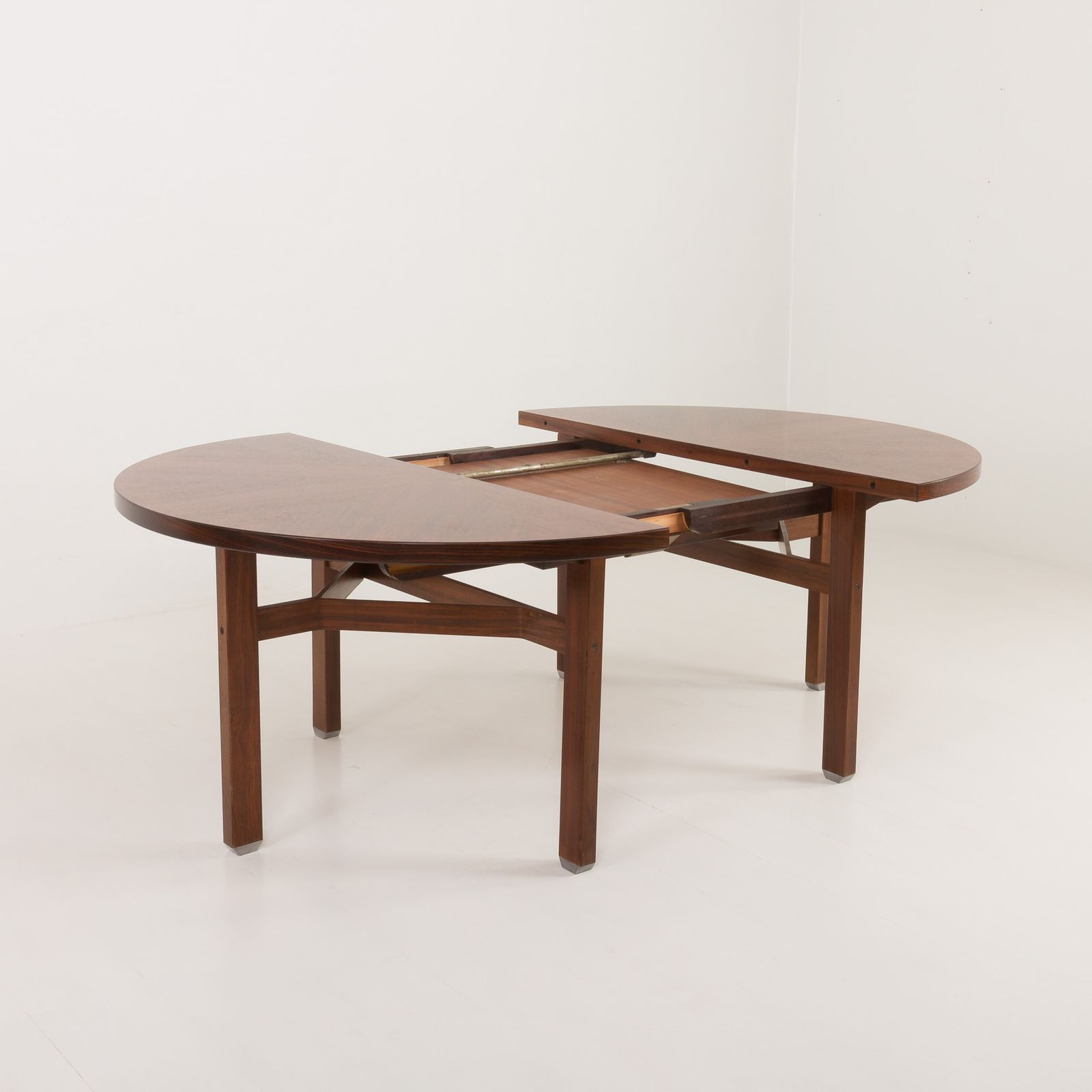 Mid Century Modern Rosewood Dining Set By Ico And Luisa Parisi For Mim, Italy, 1950s photo vintage