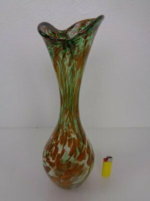 Large Murano Sommerso Glass Vase, 1960s photo for sale