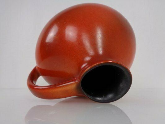 207.0 Ceramic Handle Vase From Waechtersbach, 1960s photo