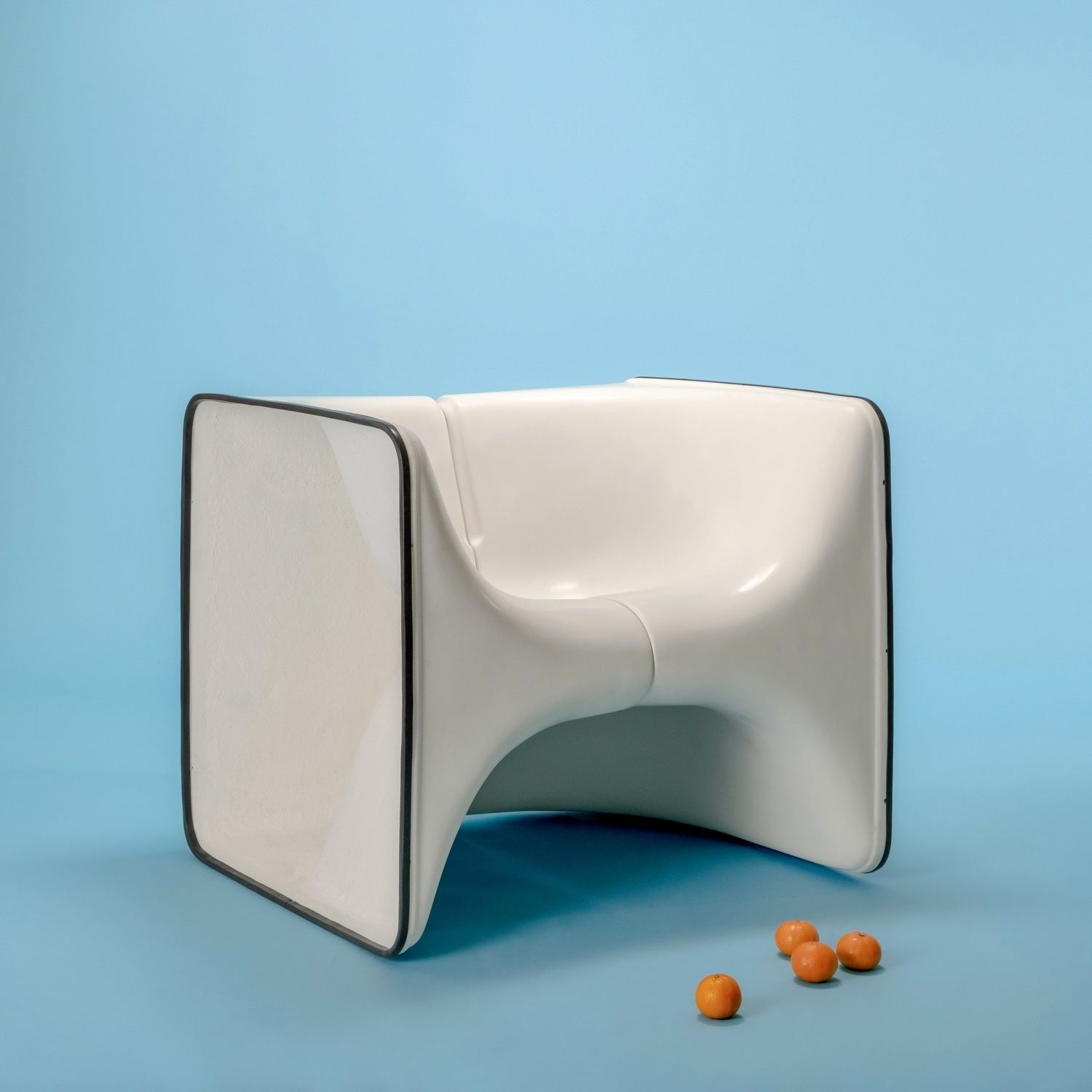 Ch. Germanaz, Half & Half Armchair, Airborne Ed., 1968