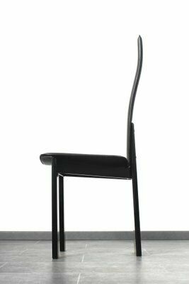 2330.0 High Back Saddle Leather Chair By Pietro Costantini, Set Of 6 photo