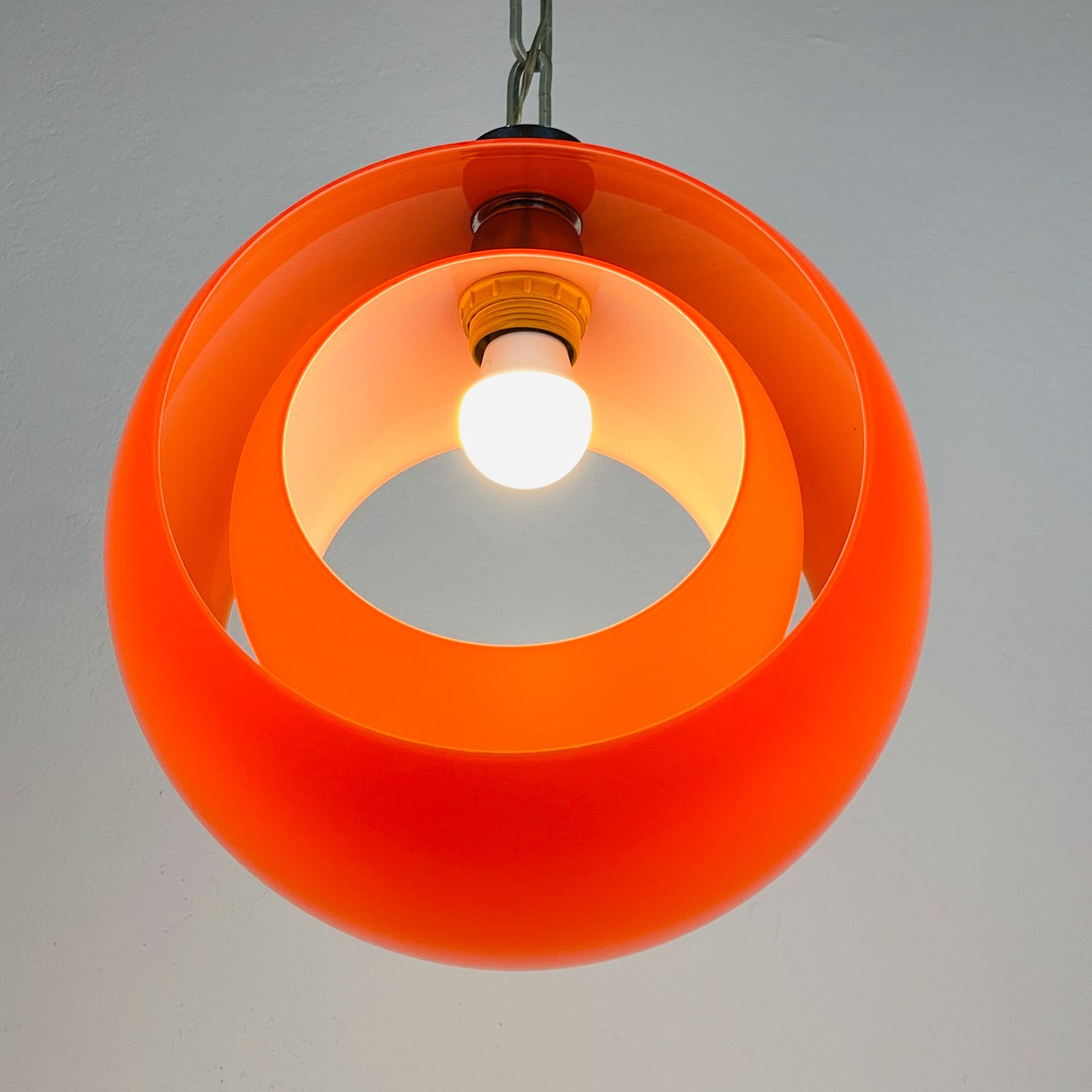 Carlo Nason Murano Pendant Lamp Eclisse, Italy 1960s photo 1840.0