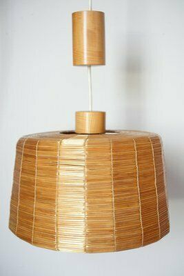 Mid Century Czechoslovakian Pendant Lights By Stanislav Kucera For Uluv, 1970s, Set Of 2 photo for sale
