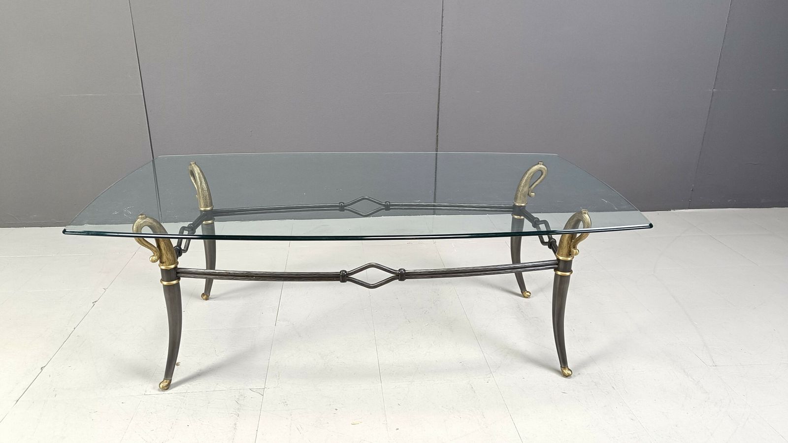 Mid Century Hollywood Regency Coffee Table, 1960s photo furniture