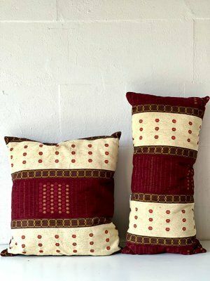 Vintage Cushion Cover In Fabric photo vintage