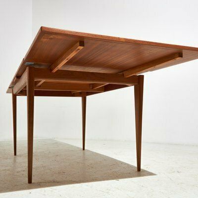Teak Dining Set By Niels O. Møller For J.L. Møllers Møbelfabrik, 1960s, Set Of 7 photo vintage