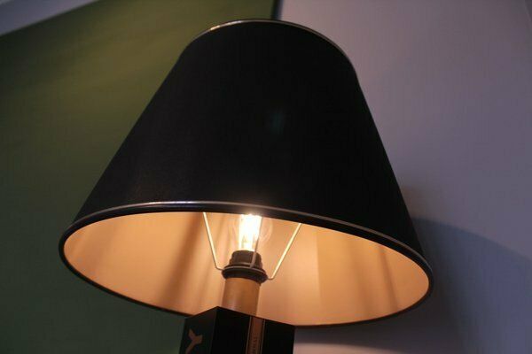 photo furniture Hollywood Regency Champagne Pommery Table Lamp, France, 1970s