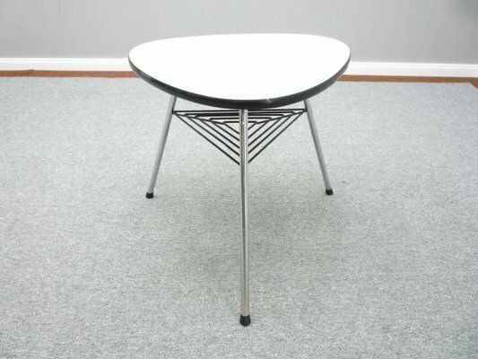 Mid Century Tubular Steel Coffee Table, 1950s photo for sale