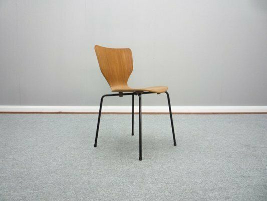 Danish Teak Plywood Dining Chair From Mücke & Melder, 1960s